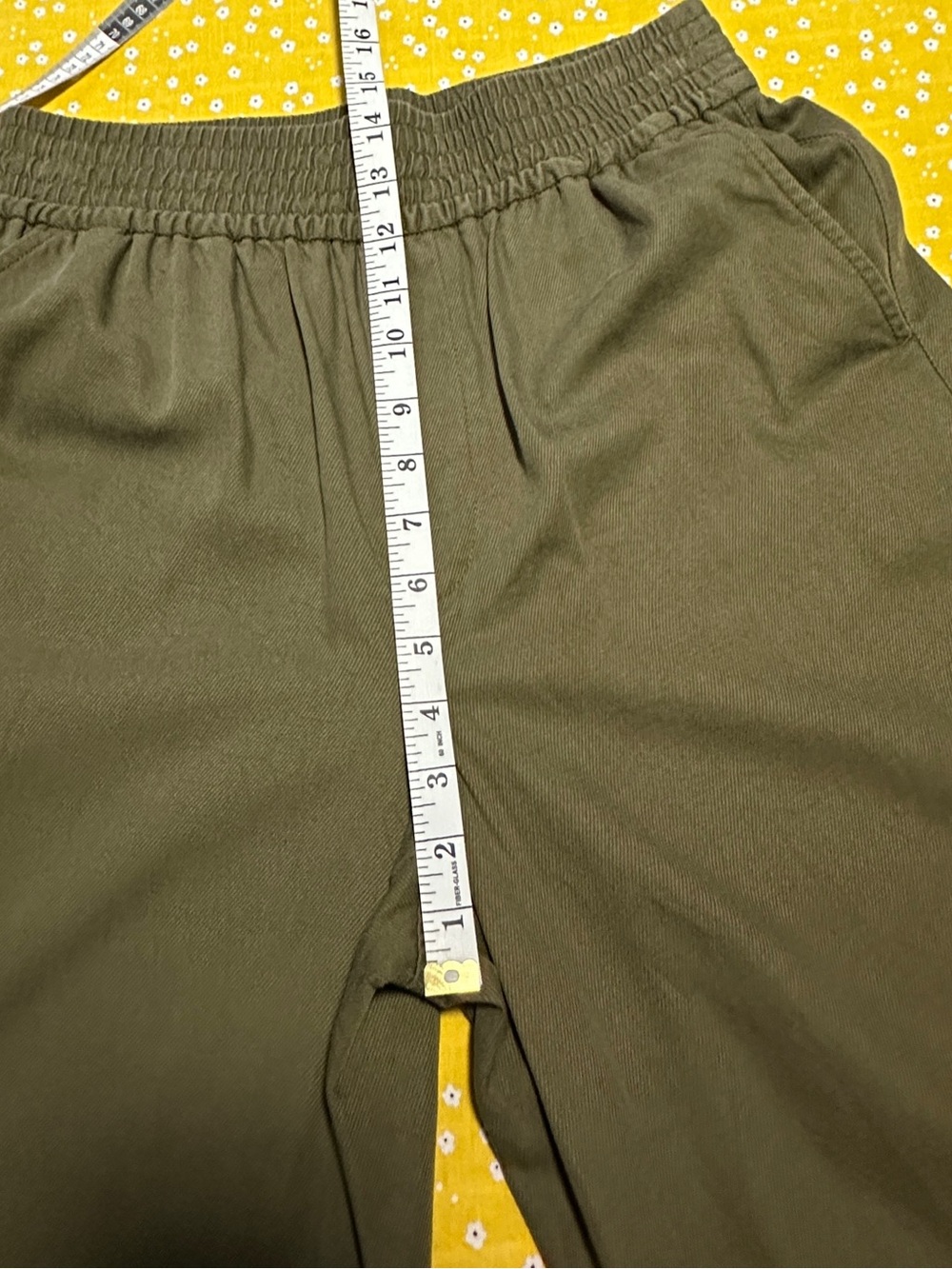 Madewell olive 🫒 wide-leg flowy pants - Picture 10 of 15